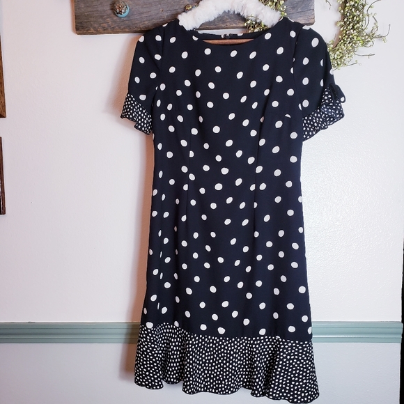 Talbots Dresses & Skirts - TALBOTS Adorable Polka Dot Swing Dress Size 2 P